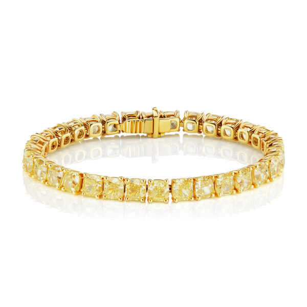 Fancy Color Diamond Bracelet